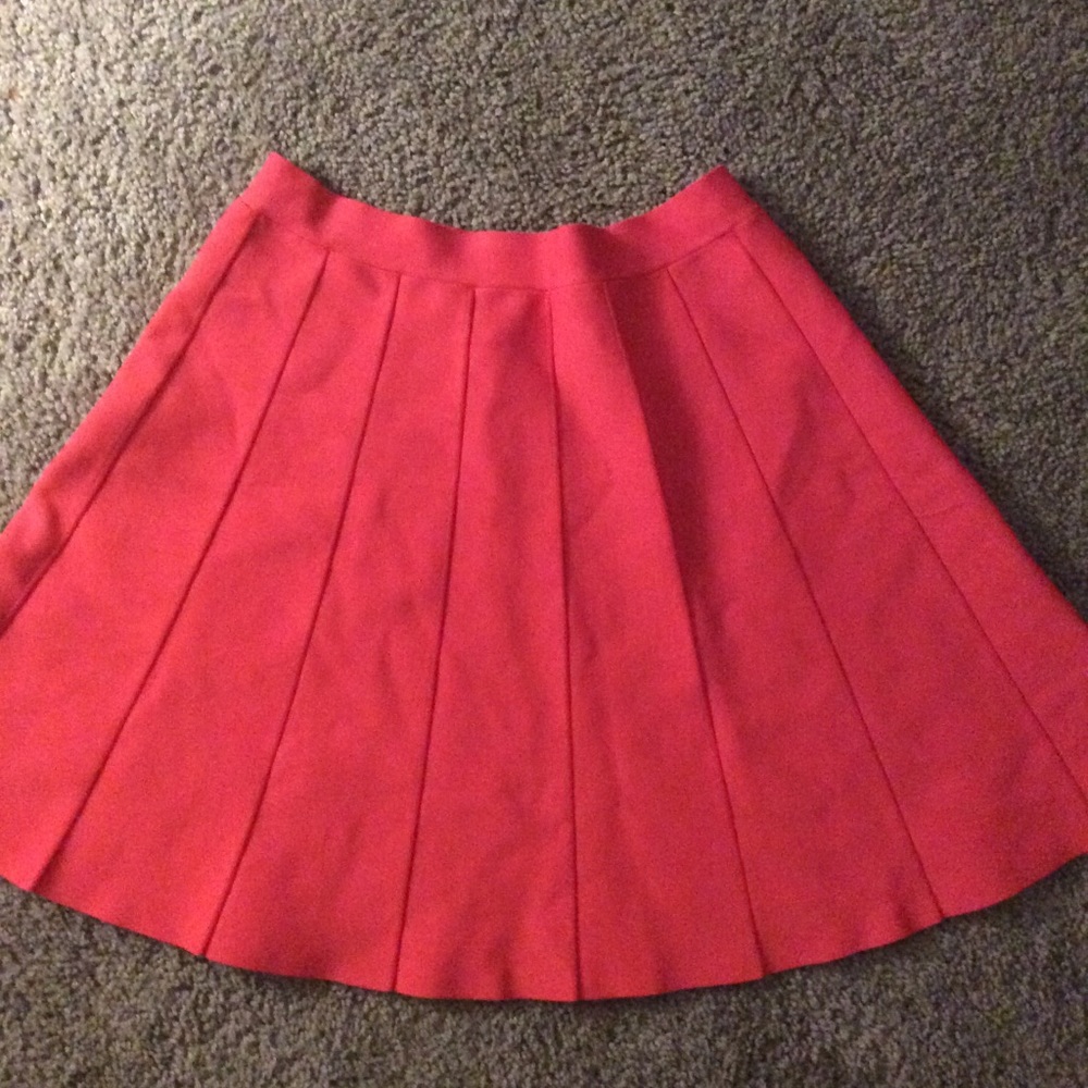 BCBG Maxazria  pink circle skirt